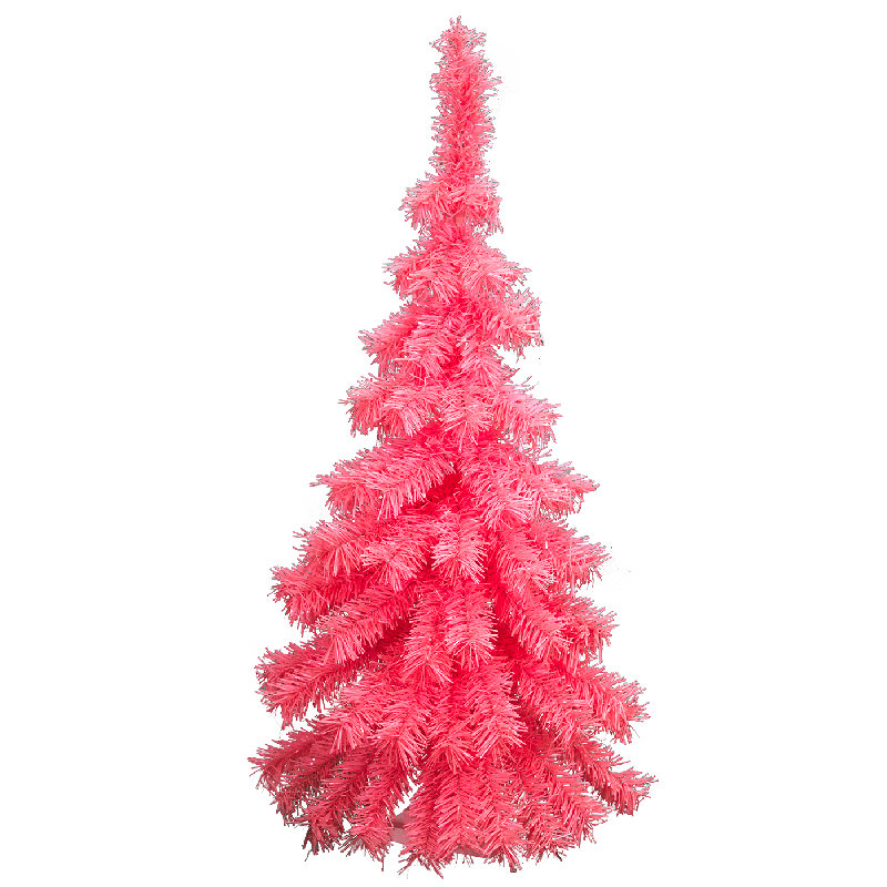 The Holiday Aisle® 3' Pink Artificial Christmas Tree Wayfair